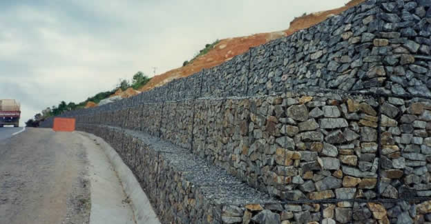 Pedreira Lageado - Muro Gabião, o que é e quais as vantagens